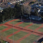 Leopardstown Tennis Club Courts Aerial View